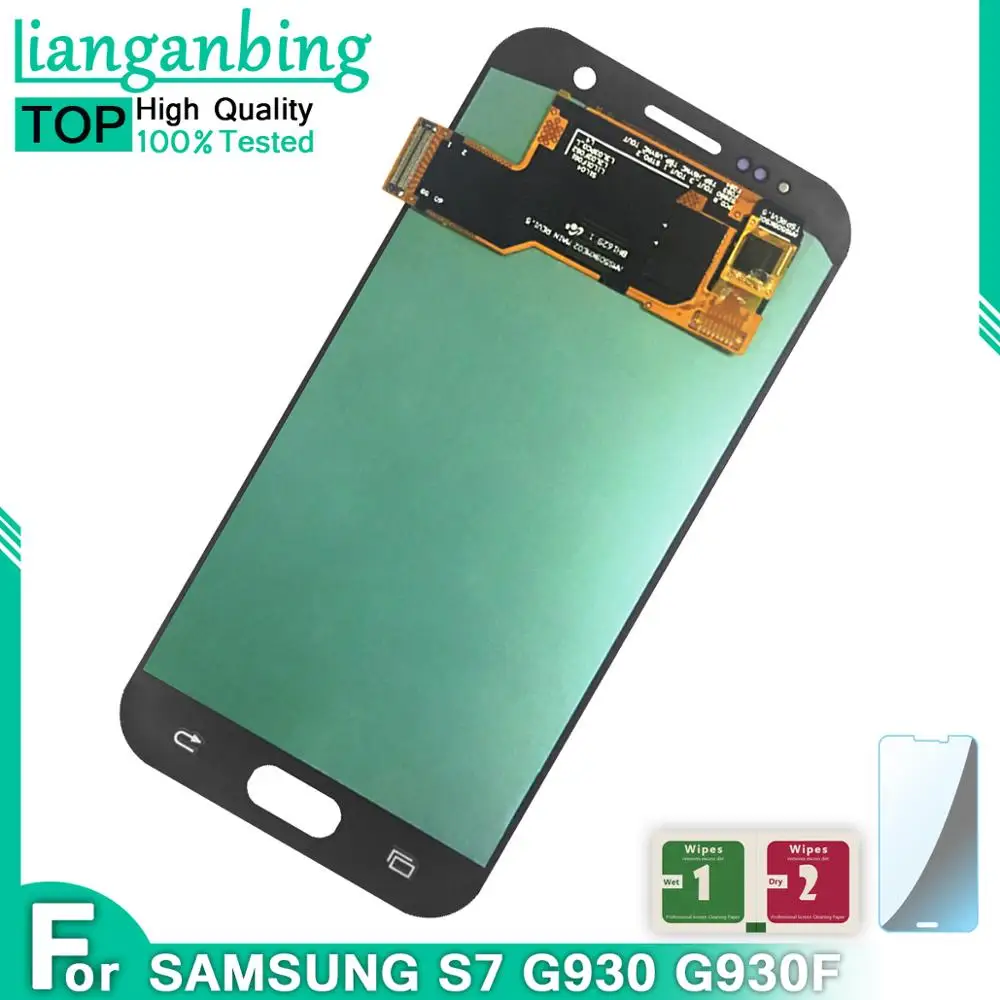 Новый ЖК дисплей для SAMSUNG GALAXY S7 G930 G930A G930F SM сенсорный экран дигитайзер в сборе