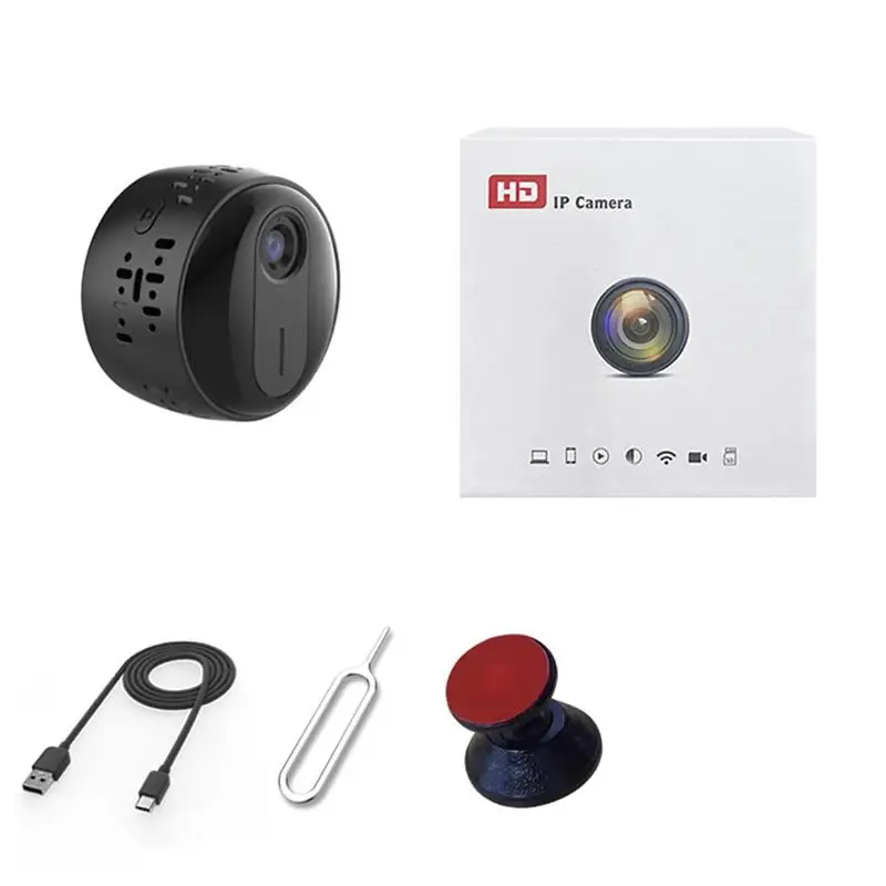 

Indoor Security Camera Surveillance System HD 1080P WiFi Camera Night Vision Motion Detection Actie Camera Sensor Camcorder