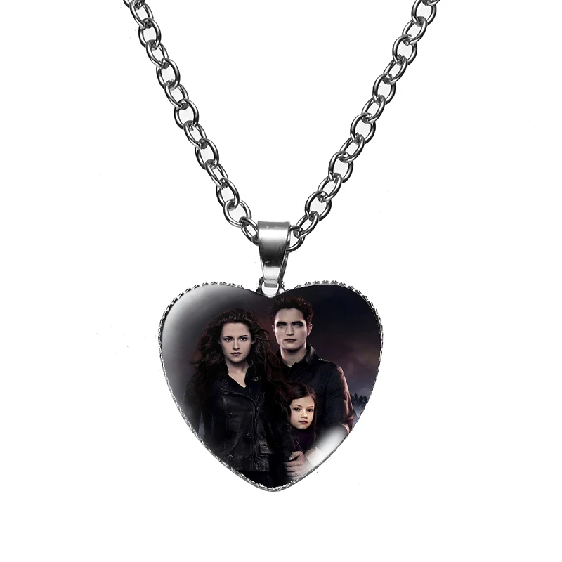 Ожерелье с изображением персонажа Сумерки Bella Эдвард Джейкоб ренесми креативное