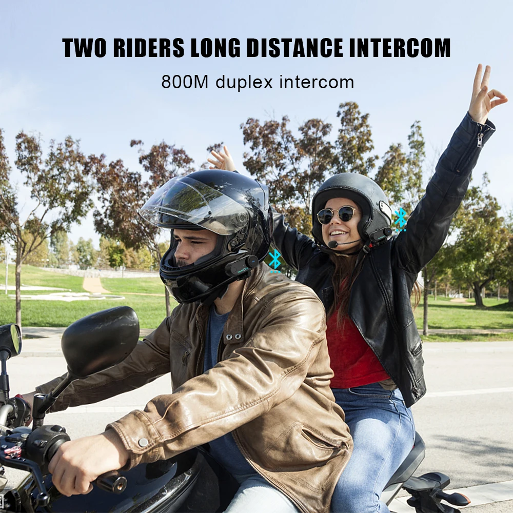 FreedConn TCOM VB 800 м переговорное bluetooth устройство для мотоциклетного шлема гарнитура
