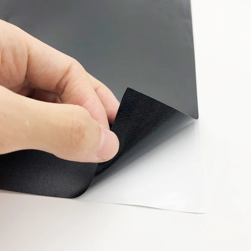 10/20/30/40/50X152 см клейкая матовая черная атласная металлическая виниловая пленка