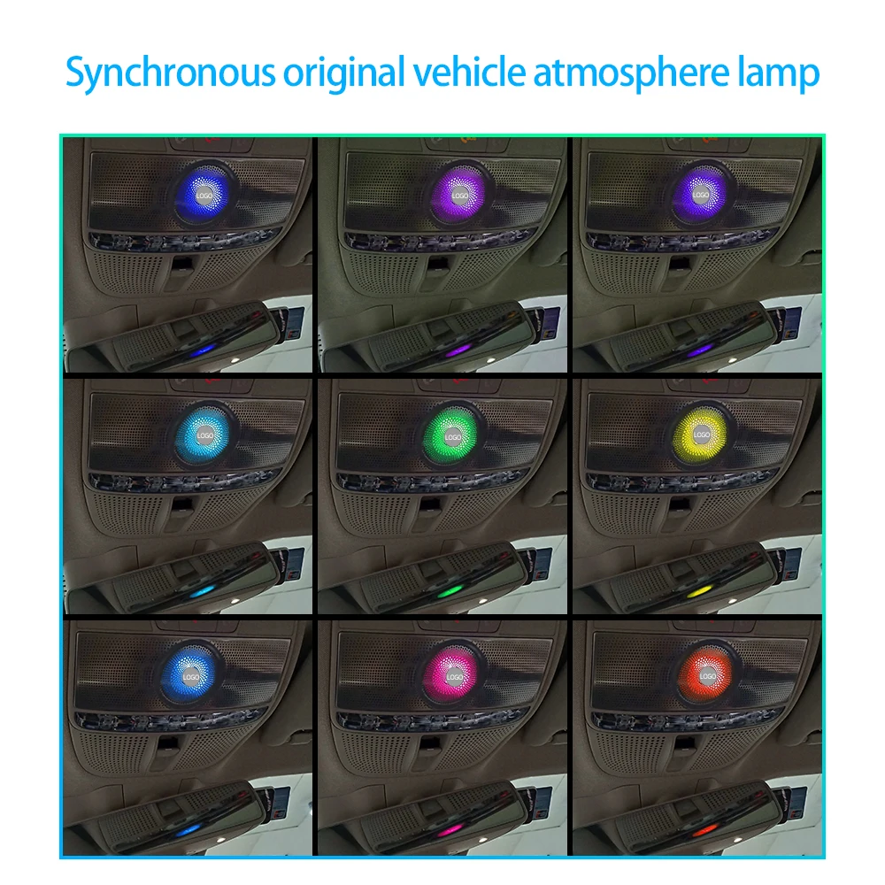 

Ambient light For Benz W205 W213 W222 GLC Mercedes car interior inner roof read linghting cover atmosphere illumination lamp