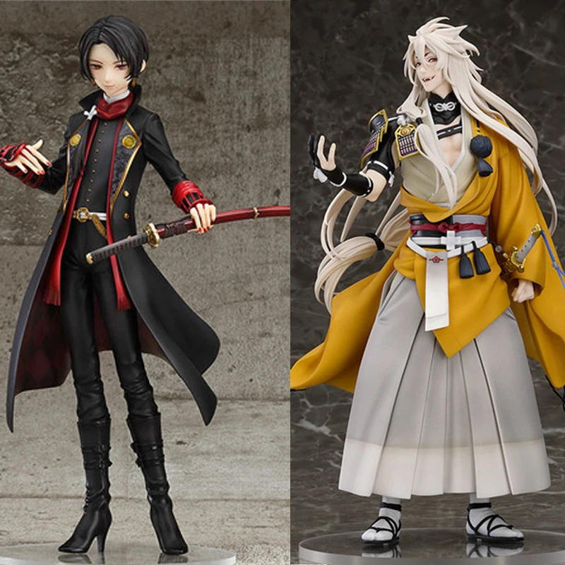 Touken Ranbu онлайн Mikazuki Munechika kogitsunemaru ПВХ экшн фигурка Коллекционная модель
