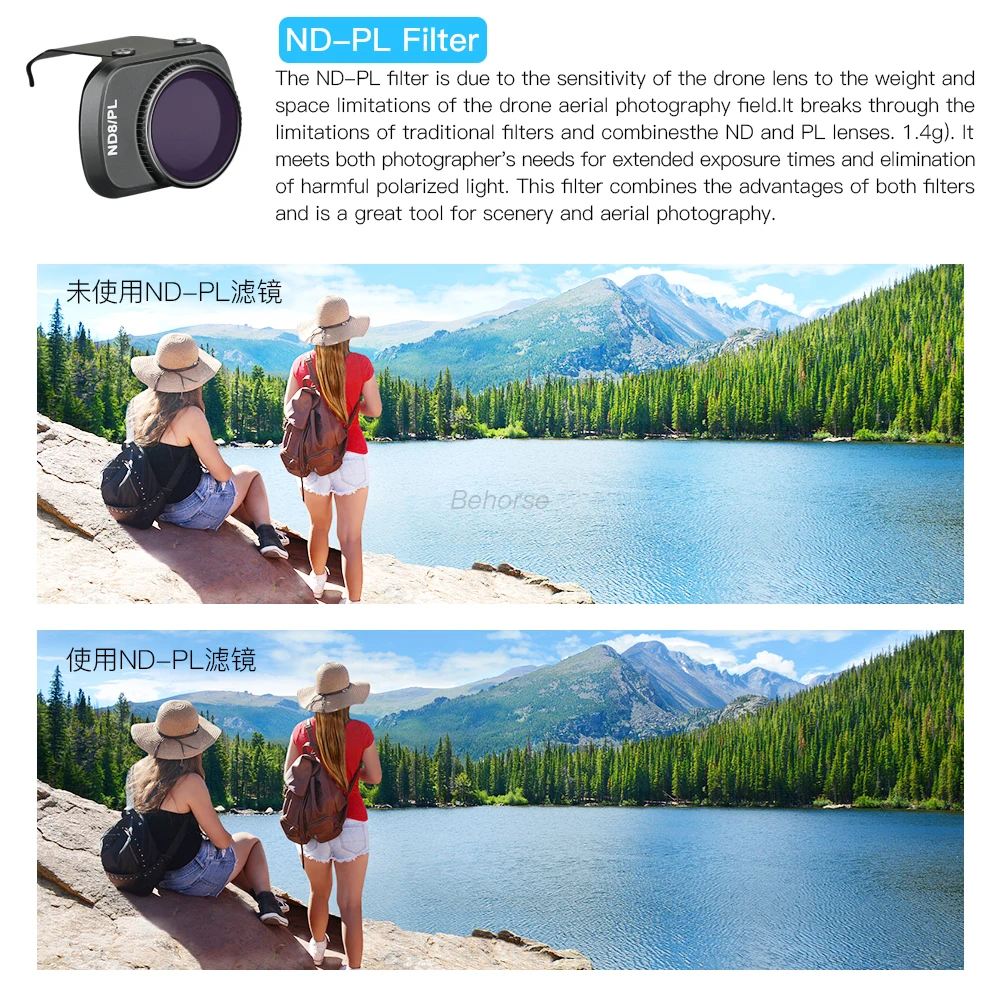 DJI Mavic Mini 2 /MINI SE фильтр объектива камеры MCUV ND4 ND8 ND16 ND32 CPL ND/PL набор фильтров для