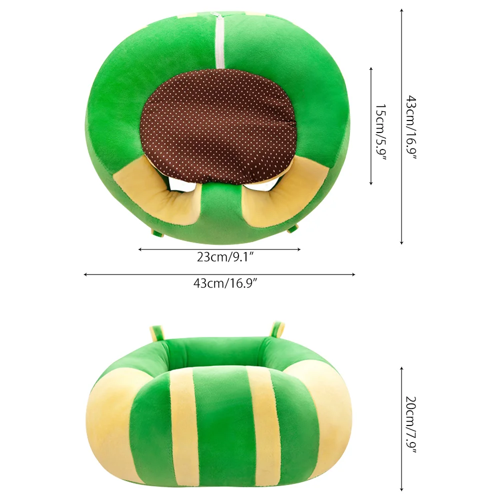 

Baby Sofa Cover Learn to Sit Seat Plush Chair Cover Washable Sofa Skin for Infant Kid Sofa Cover Soft Seat Case No Cotton