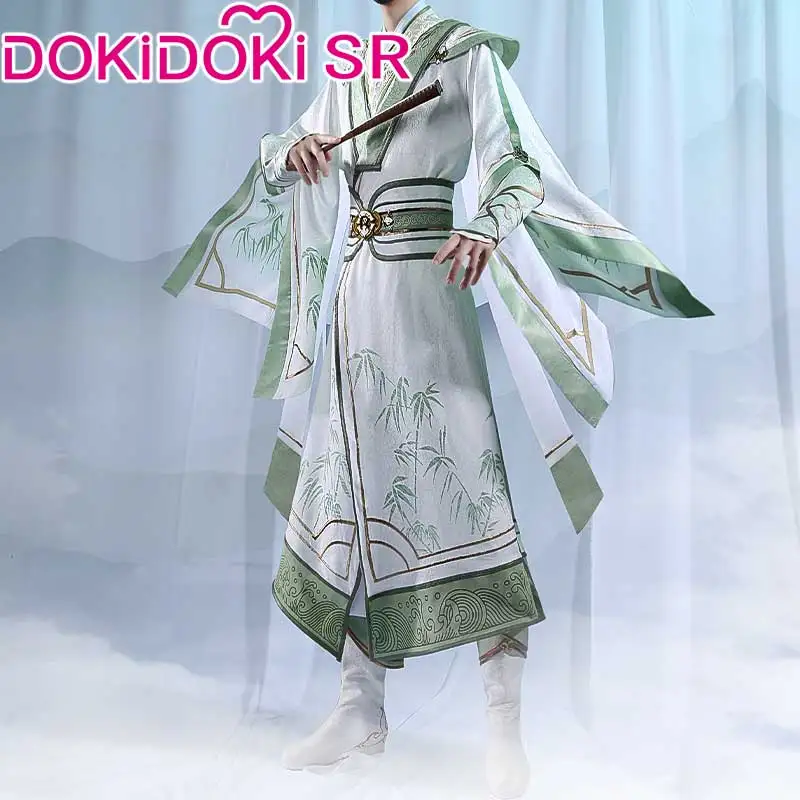 DokiDoki SR аниме Chuan Shu Zi Jiu Zhinan Косплей Shen Qingqiu набор один костюм Scum Villian