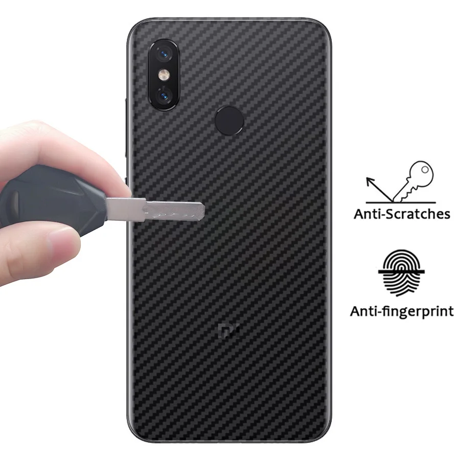 5 шт. задняя пленка для Xiaomi Redmi 7a 6a Note 8 7 6 Pro 3D прозрачная углеволоконная Защитная