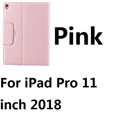 For Pro 11 Pink Магнитный съемный кожаный чехол-подставка с клавиатурой Bluetooth для iPad Mini 12345 iPad 9,7 Pro 10,5 11 Air 10,5 iPad 10,2 - Цвет: For Pro 11 Pink