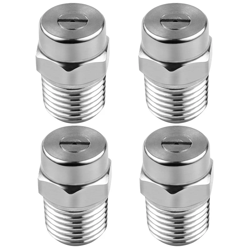 4 шт. насадка для мойки под давлением сменная Резьбовая распыления очистки метлы