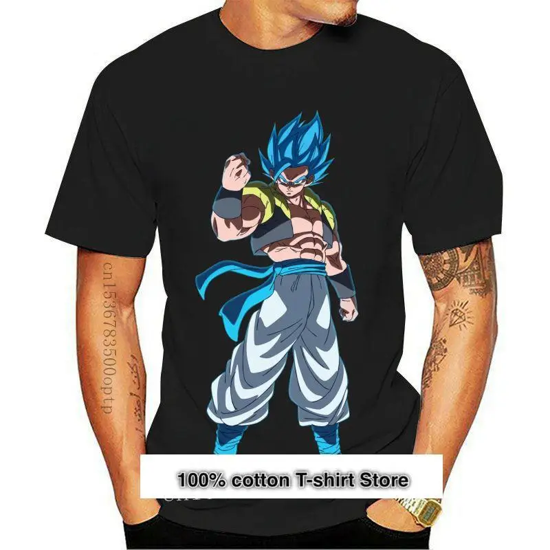 

Camiseta de манга corta de Gogeta, camiseta fresca informal из хлопка с пегатиной, nueva