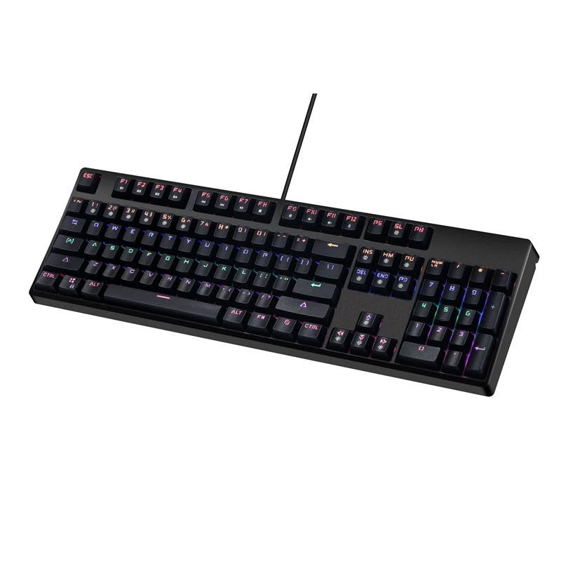 Игровая механическая клавиатура с подсветкой геймерская Rgb для компьютера ПК