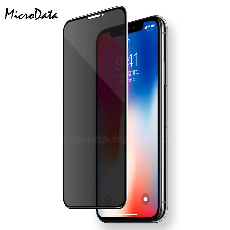 Антишпионское закаленное стекло для Apple iPhone 12 11 Pro Max SE 2020 X Защитное экрана 7 8 6 Plus XR