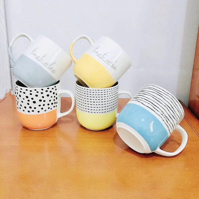 Креативная керамическая чашка для молока кофейная кружка новая Студенческая