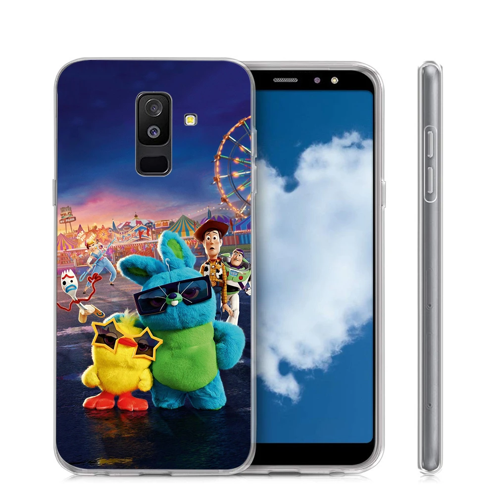 Toy Story Soft Case for Samsung Galaxy A9 A8 A7 A6 A5 J8 J4 J6 Prime Plus 2018 2017 A2 Core |