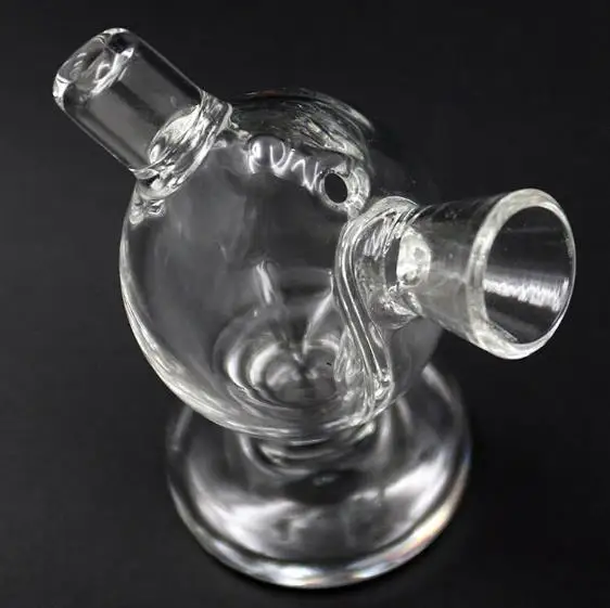 Мини череп стекло тупой пузырек курительный пузырь маленький водопровод кальян
