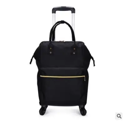 Brand carry on Luggage backpack bag double use Rolling luggage bag for women travel Trolley Bag wheels wheeled backpack Suitcase