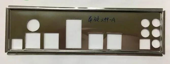 

New I/O shield back plate of motherboard for X99-A just shield backplate Suitable I/O baffle