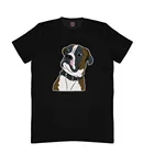 Хлопковая футболка Собака