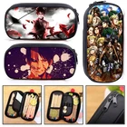 Японская аниме атака гигантская сумка для карандашей с мультяшным принтом детская обучающая коробка для канцелярских принадлежностей Чехол для макияжа для девочек школьная обучающая посуда