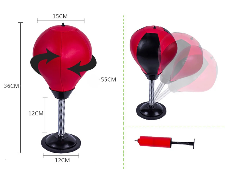 Высококачественный Настольный боксерский мешок скоростные мячи полиуретановые
