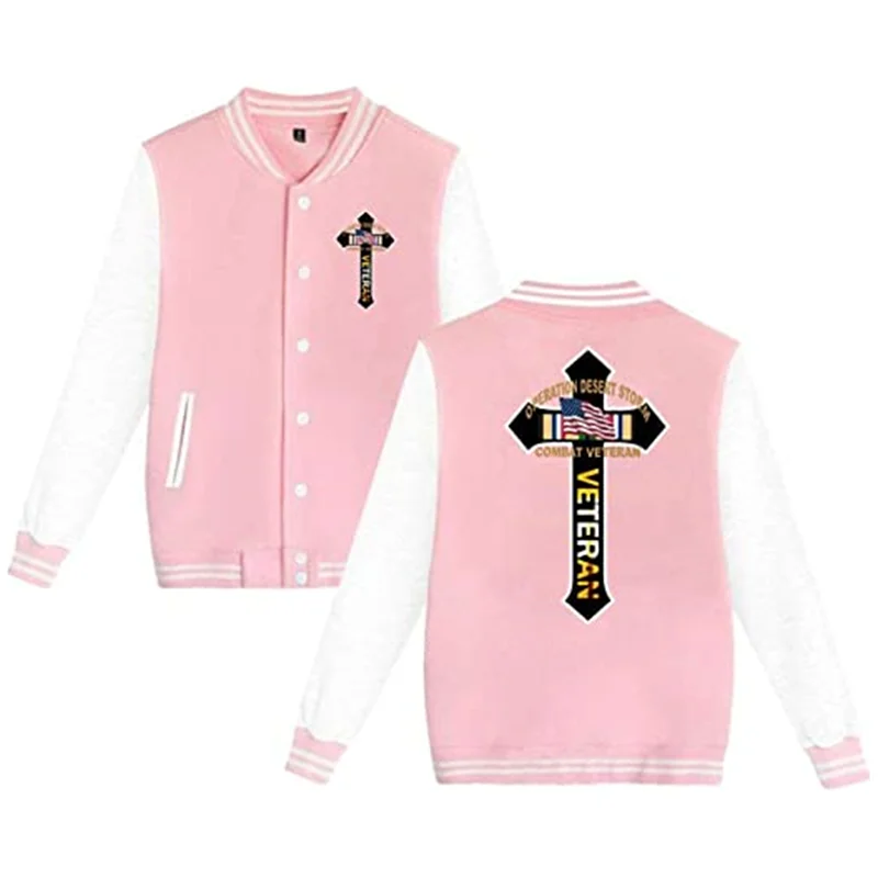 

Unisex Baseball Uniform Jacket Hoodie Sweater Sport Coat Sweatshirt