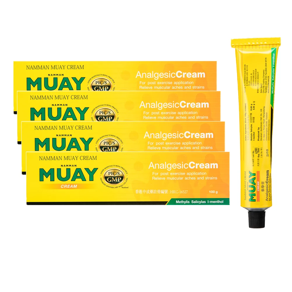 [4 шт.] Муай Тай боксерский обезболивающий крем 100 г|hair oil|hair growthwild growth hair oil |