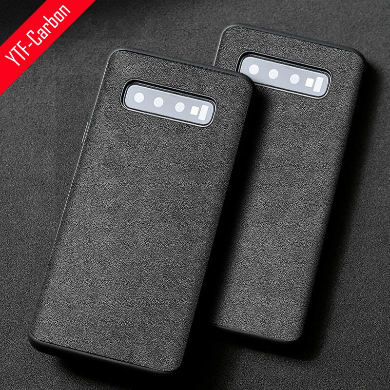 

Italian Alcantara Case for SSamsung Galaxy S20 Ultra S20 S10 S9 S8 Plus Luxury Artificial Leather Phone Cases Note10 Plus 10 9