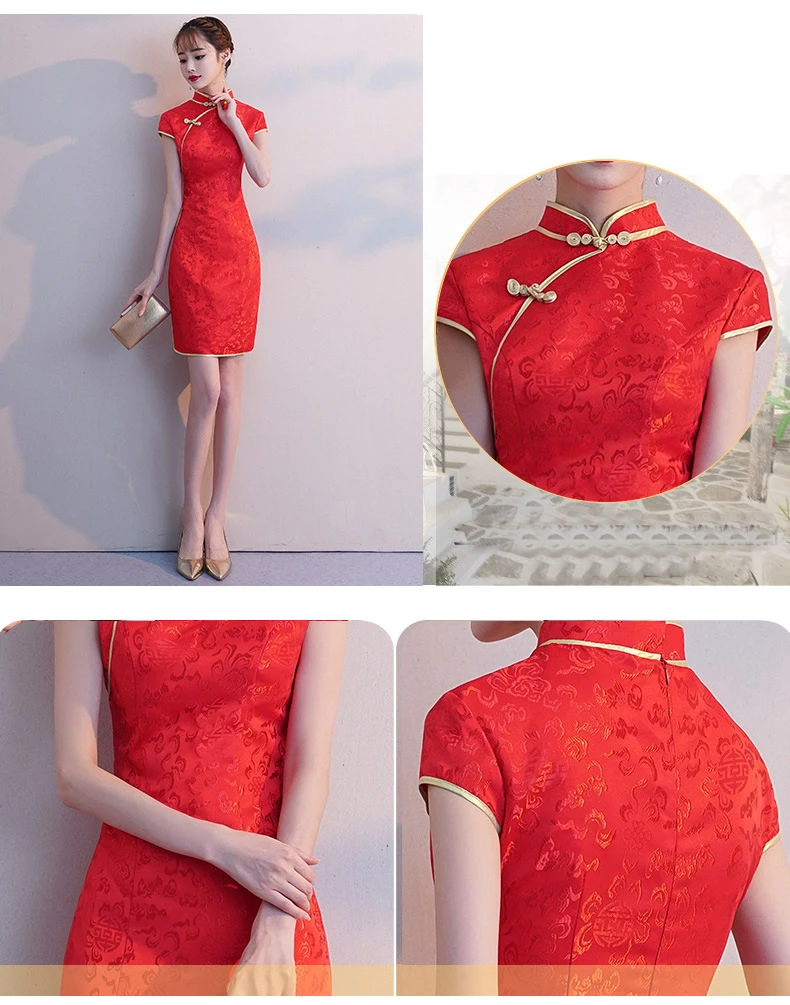 Сексуальное китайское платье Ципао женское длинное свадебное красное Cheongsam кружевное платье Восточный стиль платья традиционное вечернее платье