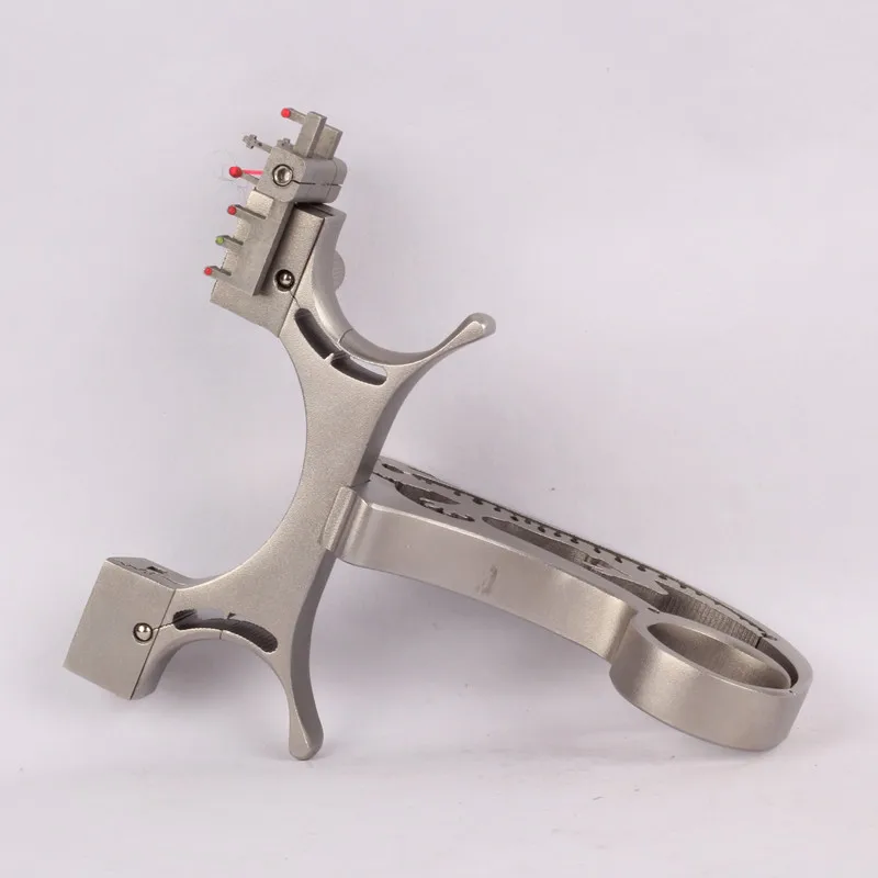 Ящерица из нержавеющей стали профессиональная Рогатка мощная эластичная съемка