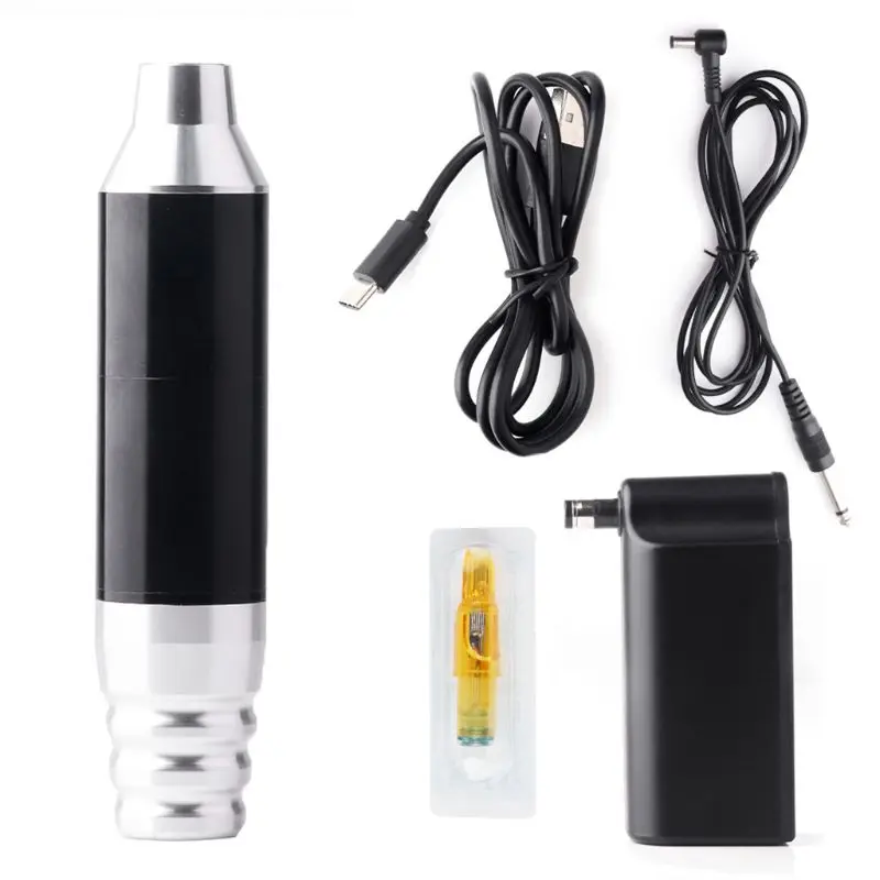 Беспроводной Перманентный макияж машина с иглы картриджи татуировки Miroblading