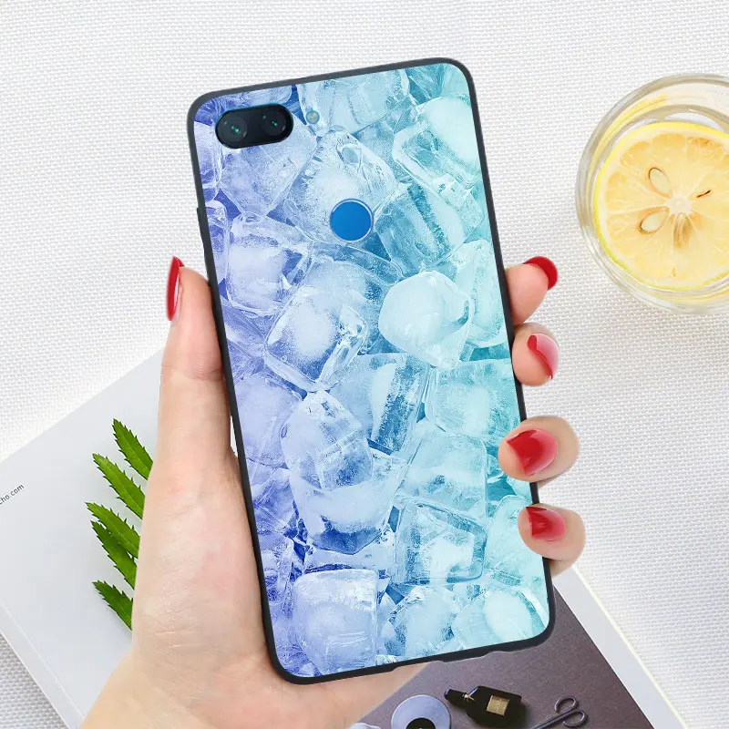 X1 Черный чехол для Xiaomi mi 8 Lite A3 A2 Lite mi 9 SE 9T Pro Чехол-бампер Яркий глянцевый чехол из поликарбоната+ ТПУ - Цвет: X1