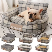 dog cat bed warm pet mat removable soft cat house for dogs washable sofa cushion sleeping bed cat puppy kennel pet supplies