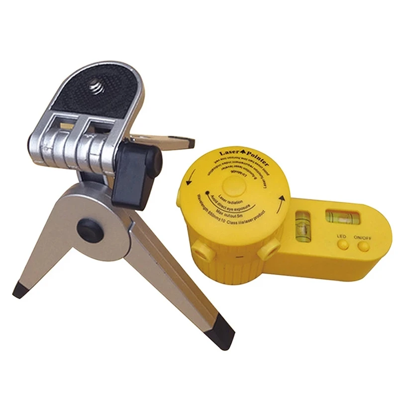 

Worldwide Multifunction LED Cross Leveler Vertical Horizontal Line Tool Device with Tripod