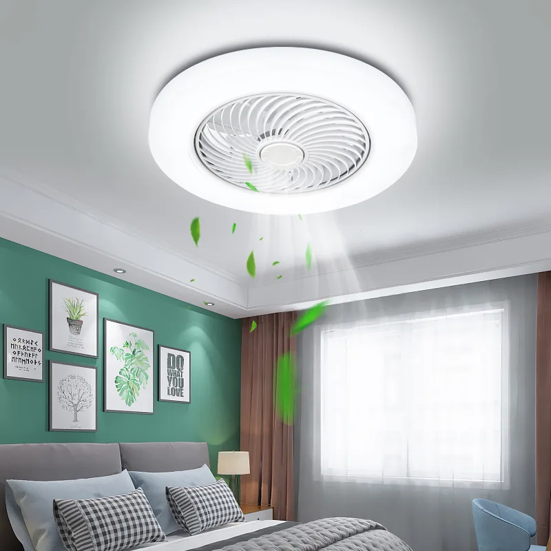 

Modern Ceiling Fan with Lights Remote Control Ceiling Light Fan Lamp for Bedroom Dining Room 110v/220v LED Ventilador De Techo