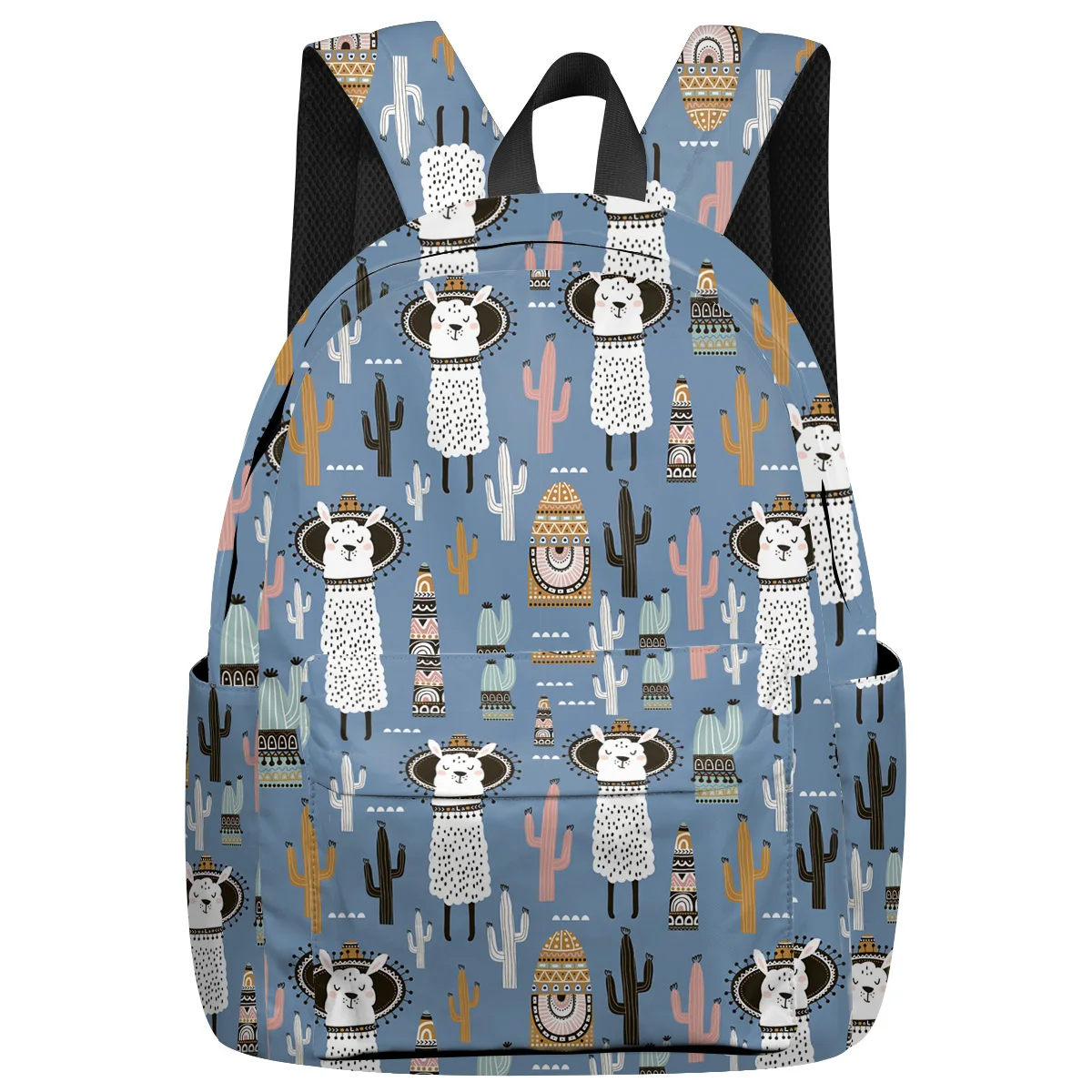 Нордический рюкзак кактуса Alpaca для женщин многокарманные дорожные рюкзаки