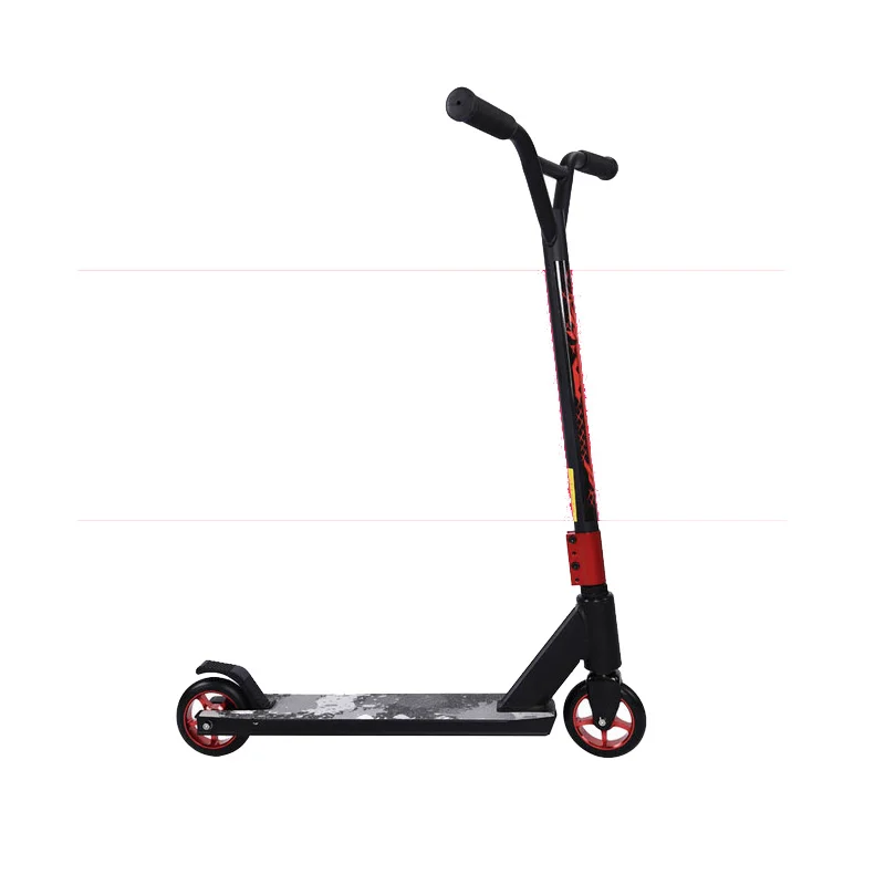 Мир сказочный скутер трюковый съемная ручка Все алюминиевые скутеры Колеса из