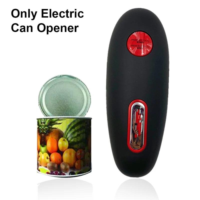 

Automatic Electric Can Opener Beer Bottle Jar Battery Operated Handheld Can Tin Opener Bar Kitchen Tool