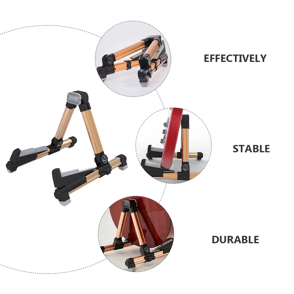 

Aluminium Alloy Guitar Stand Folding Guitar Support Bracket Guitar Holder