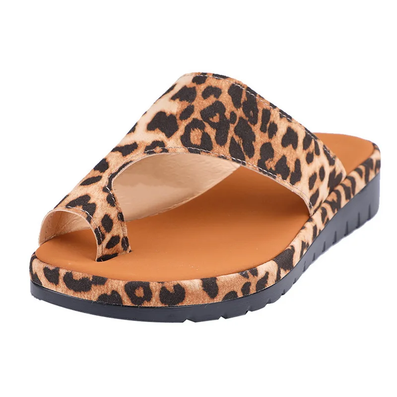 Leopard (style3) Вьетнамки; пляжные повседневные шлепанцы с кисточками; удобные женские туфли для дома и улицы; Zapatos De Mujer; летние шлепанцы без застежки - Цвет: Leopard (style3)