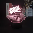 3d-ночник с будильником, осветительный прибор разных цветов с дистанционным управлением, для детей