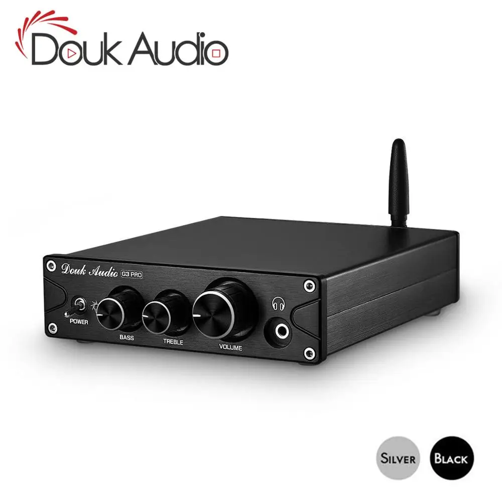 Усилитель звука Douk HiFi TPA3116 Bluetooth 5 0 APTX ES9018K2M DAC стерео усилитель мощности для