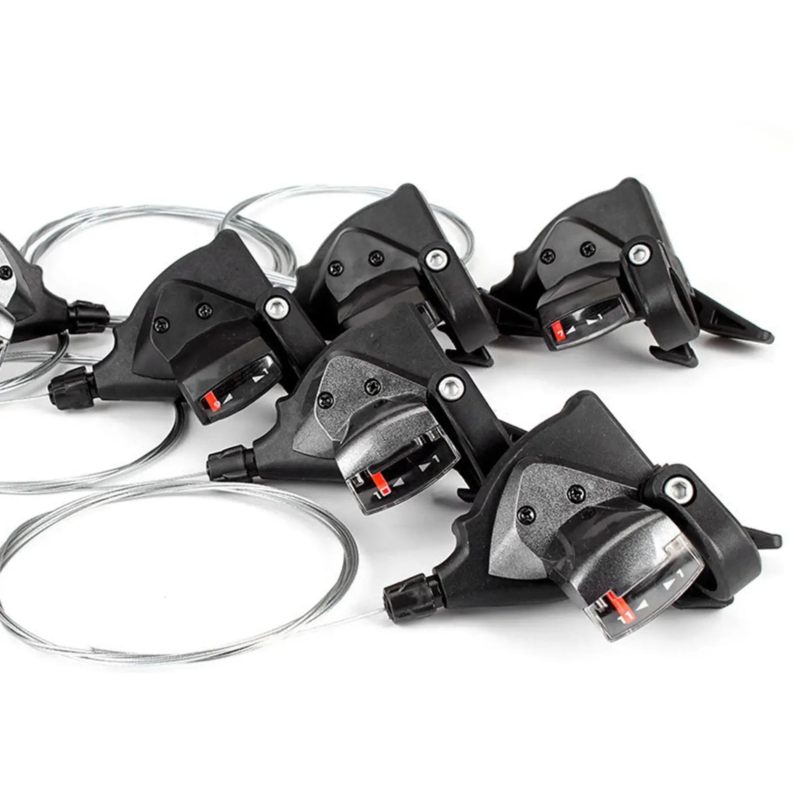 

2Pcs 7/8/9/10/11 Speed Mountain Bike Right Left Derailleur Bicycle Speed Shift Brake Levers Shifter Cycling Accessories