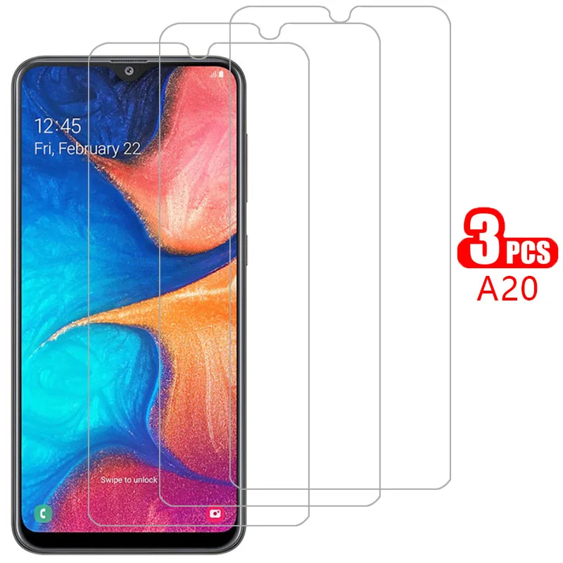 

screen protector tempered glass for samsung a20 case cover on galaxy a 20 20a protective phone coque bag samsunga20 galaxya20 9h