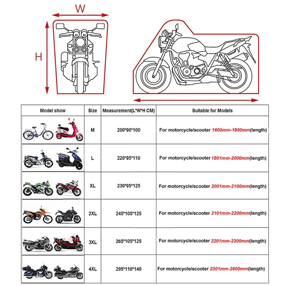 Универсальная защита для мотоцикла водонепроницаемый пыленепроницаемый чехол