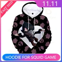 browlings crow shoot game 3d print hoodie sweatshirt clothing harajuku hoodies star kids max tops men 2021 boys girls
