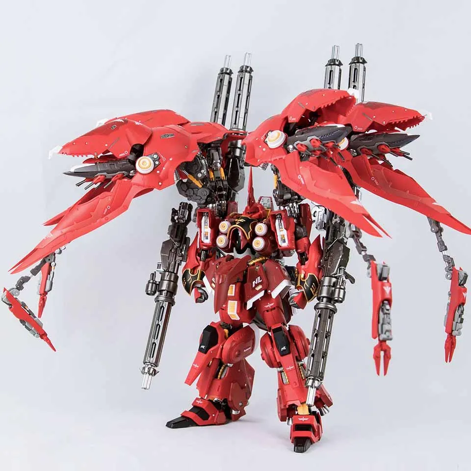 Сплав MB металлизированная MB 1/100 сплав KSHATRIYA красная версия аниме фигурка робота игрушка подарок