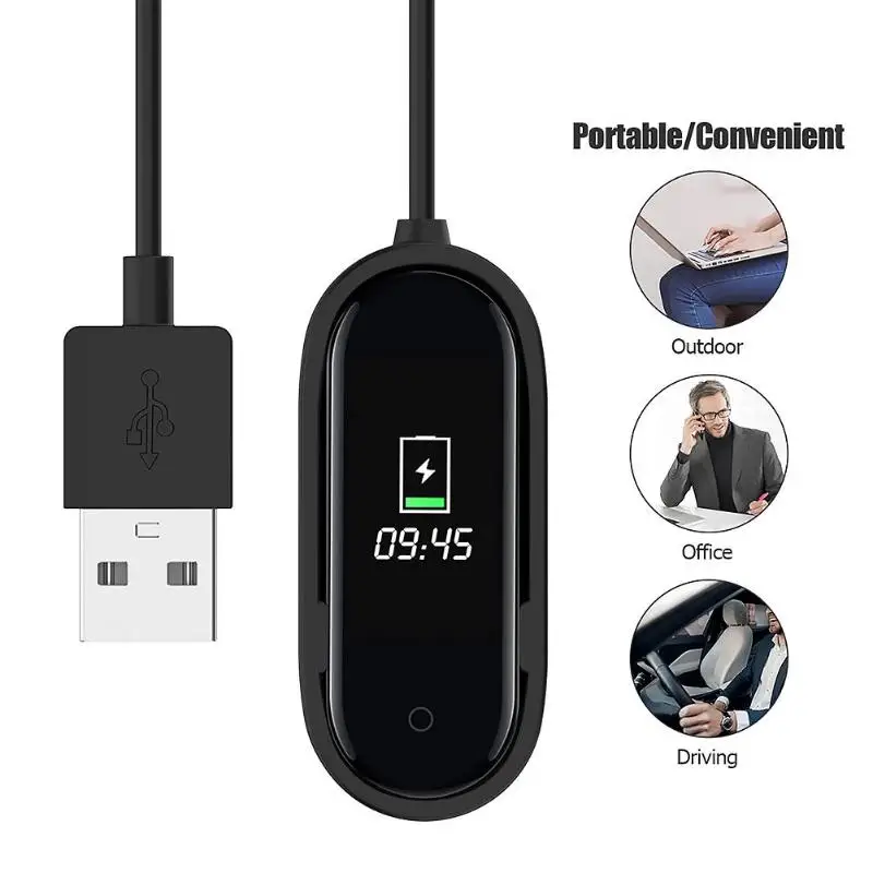Usb кабель для зарядки адаптер зарядного устройства Xiaomi Mi Band 3/4
