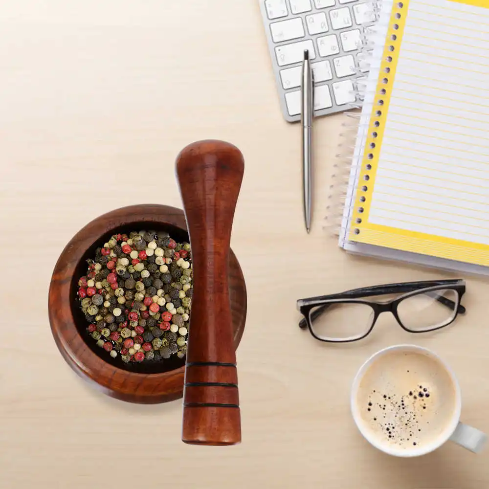 

1 Set Durable Garlic Mortar And Pestle for Home Restaurant Hotel