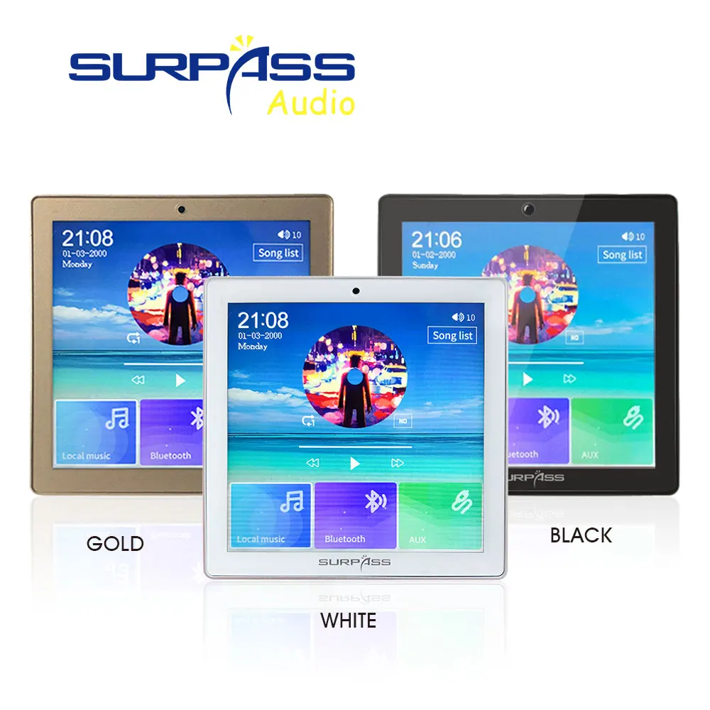 4-канальный беспроводной Bluetooth-усилитель звука для умного дома настенный