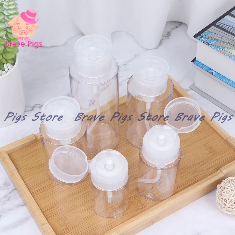 Горячее средство для снятия макияжа бутылка прессования воды диспенсеры